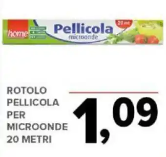 Todis ROTOLO PELLICOLA PER MICROONDE 20 METRI offerta