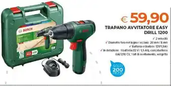 Todis TRAPANO AVVITATORE EASY DRILL 1200 offerta