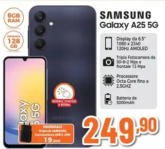 Expert SAMSUNG Galaxy A25 5G offerta