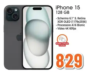 Expert iPhone 15 128 GB offerta