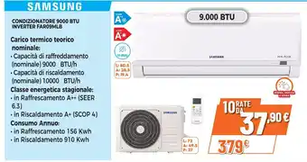 Expert SAMSUNG CONDIZIONATORE 9000 BTU INVERTER FAR09MLB offerta