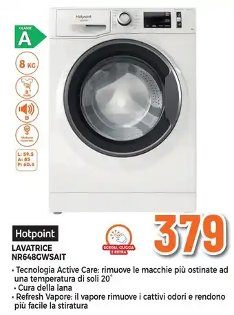 Expert Hotpoint LAVATRICE NR648GWSAIT offerta