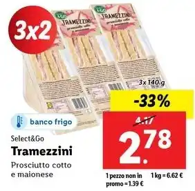 Lidl Select&Go Tramezzini offerta