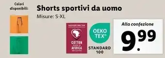 Lidl Shorts sportivi da uomo offerta