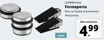 Lidl LIVARNO home Fermaporta offerta