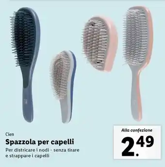 Lidl Cien Spazzola per capelli offerta