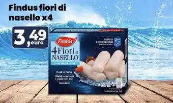 A Casa Mia Findus fiori di nasello x4 offerta