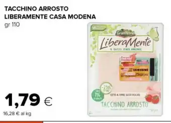 Tigre TACCHINO ARROSTO LIBERAMENTE CASA MODENA gr 110 offerta