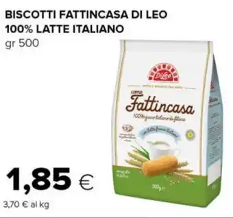 Tigre BISCOTTI FATTINCASA DI LEO 100% LATTE ITALIANO gr 500 offerta