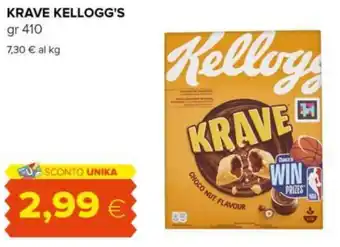 Tigre KRAVE KELLOGG'S gr 410 offerta