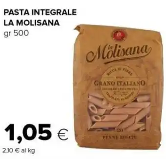 Tigre PASTA INTEGRALE LA MOLISANA gr 500 offerta