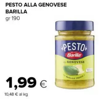 Tigre PESTO ALLA GENOVESE BARILLA gr 190 offerta