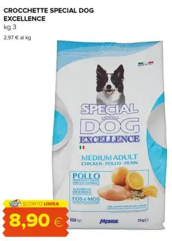 Tigre CROCCHETTE SPECIAL DOG EXCELLENCE kg 3 offerta