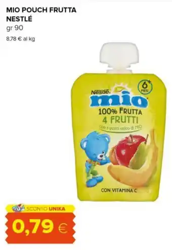 Tigre MIO POUCH FRUTTA NESTLÉ gr 90 offerta