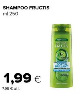 Tigre SHAMPOO FRUCTIS ml 250 offerta