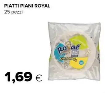 Tigre PIATTI PIANI ROYAL 25 pezzi offerta