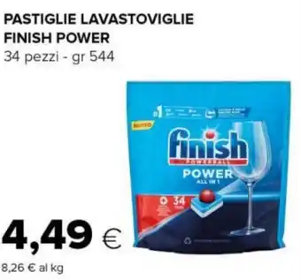 Tigre PASTIGLIE LAVASTOVIGLIE FINISH POWER 34 pezzi - gr 544 offerta