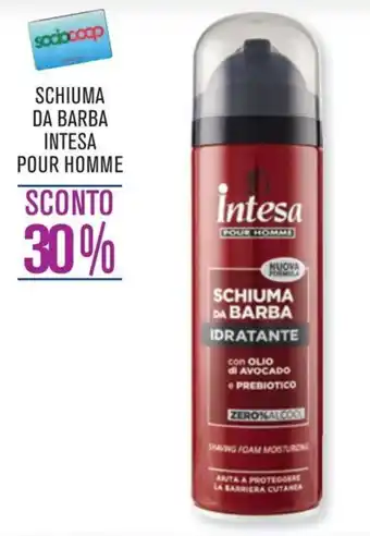 Coop SCHIUMA DA BARBA INTESA POUR HOMME offerta