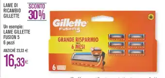 Coop LAME DI RICAMBIO GILLETTE offerta