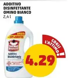 PENNY ADDITIVO DISINFETTANTE OMINO BIANCO offerta