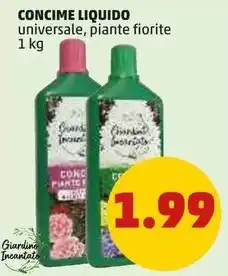 PENNY CONCIME LIQUIDO universale, piante fiorite 1 kg offerta