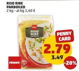 PENNY RISO RIBE PARBOILED offerta