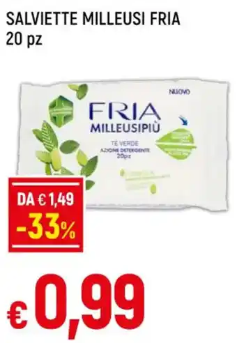 Famila SALVIETTE MILLEUSI FRIA 20 pz offerta