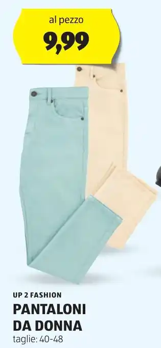 ALDI UP 2 FASHION PANTALONI DA DONNA offerta