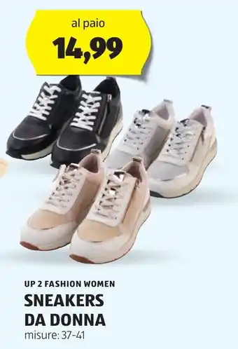 ALDI UP 2 FASHION WOMEN SNEAKERS DA DONNA offerta