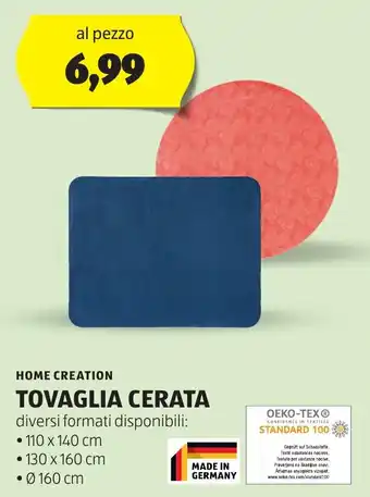 ALDI HOME CREATION TOVAGLIA CERATA offerta