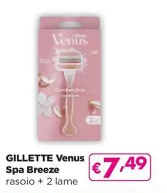 Acqua & Sapone GILLETTE Venus Spa Breeze rasoio + 2 lame offerta