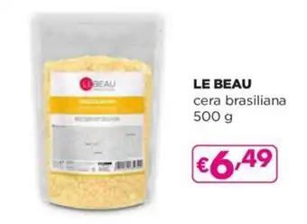 Acqua & Sapone LE BEAU cera brasiliana 500 g offerta