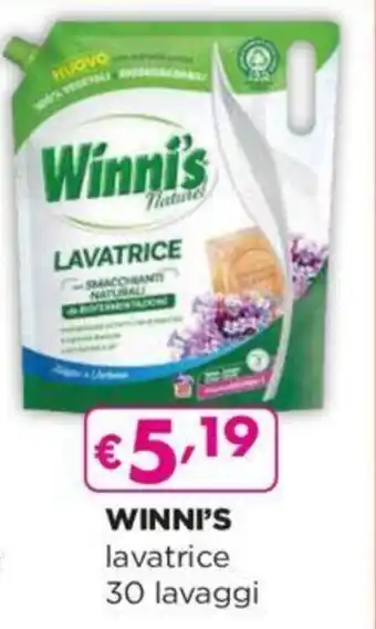 Acqua & Sapone WINNI'S lavatrice 30 lavaggi offerta