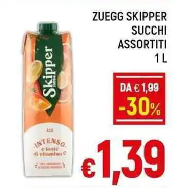 A&O ZUEGG SKIPPER SUCCHI ASSORTITI 1L offerta