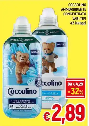 A&O COCCOLINO AMMORBIDENTE CONCENTRATO VARI TIPI offerta