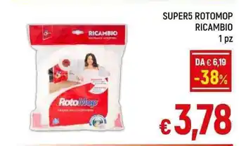 A&O SUPER5 ROTOMOP RICAMBIO 1 pz offerta