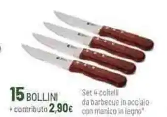 A&O Set 4 coltelli da barbecue offerta