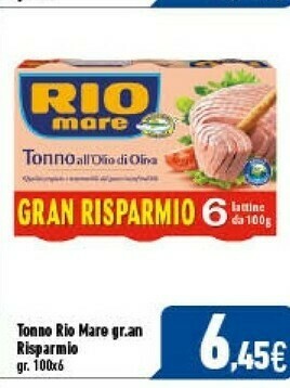 C+C Italmarket Tonno rio mare offerta