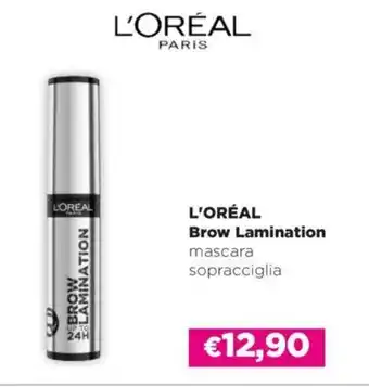 Acqua & Sapone L'ORÉAL Brow Lamination mascara sopracciglia offerta