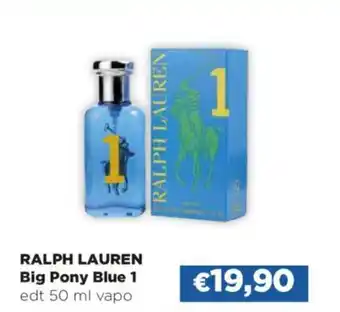 Acqua & Sapone RALPH LAUREN Big Pony Blue 1 edt 50 ml vapo offerta