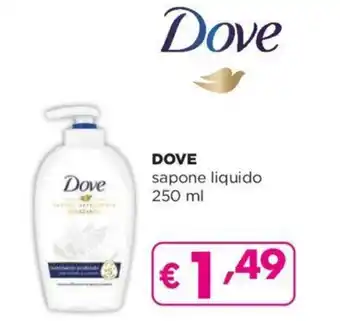 Acqua & Sapone DOVE sapone liquido 250 ml offerta