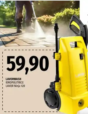 LAVORWASH IDROPULITRICE LAVOR Ninja 120