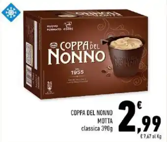 Conad COPPA DEL NONNO MOTTA classica 390g offerta