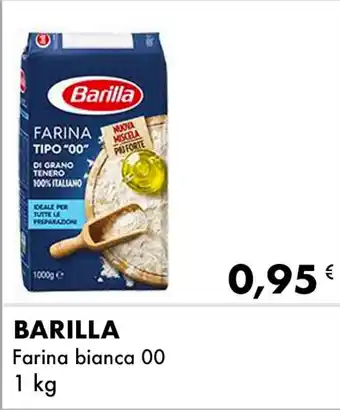 Iper Tosano BARILLA Farina bianca 00 1 kg offerta