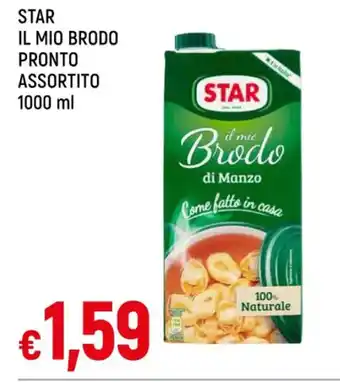 Famila STAR IL MIO BRODO PRONTO ASSORTITO 1000 ml offerta