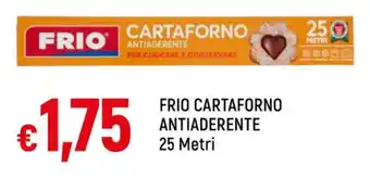 Famila FRIO CARTAFORNO ANTIADERENTE 25 Metri offerta