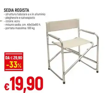 Famila SEDIA REGISTA offerta