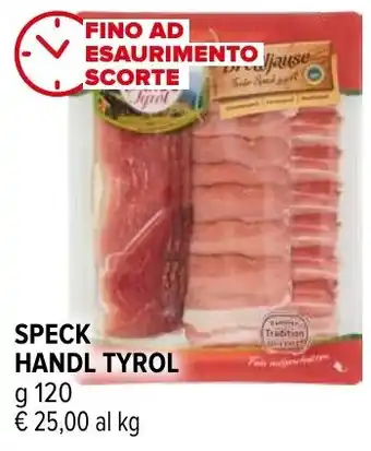 Iperal SPECK HANDL TYROL g 120 offerta