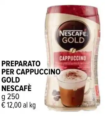 Iperal PREPARATO PER CAPPUCCINO GOLD NESCAFÈ g 250 offerta