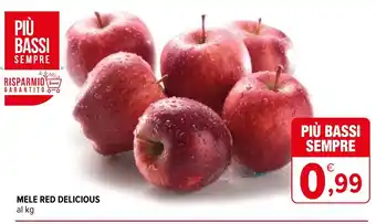 Iperal MELE RED DELICIOUS al kg offerta